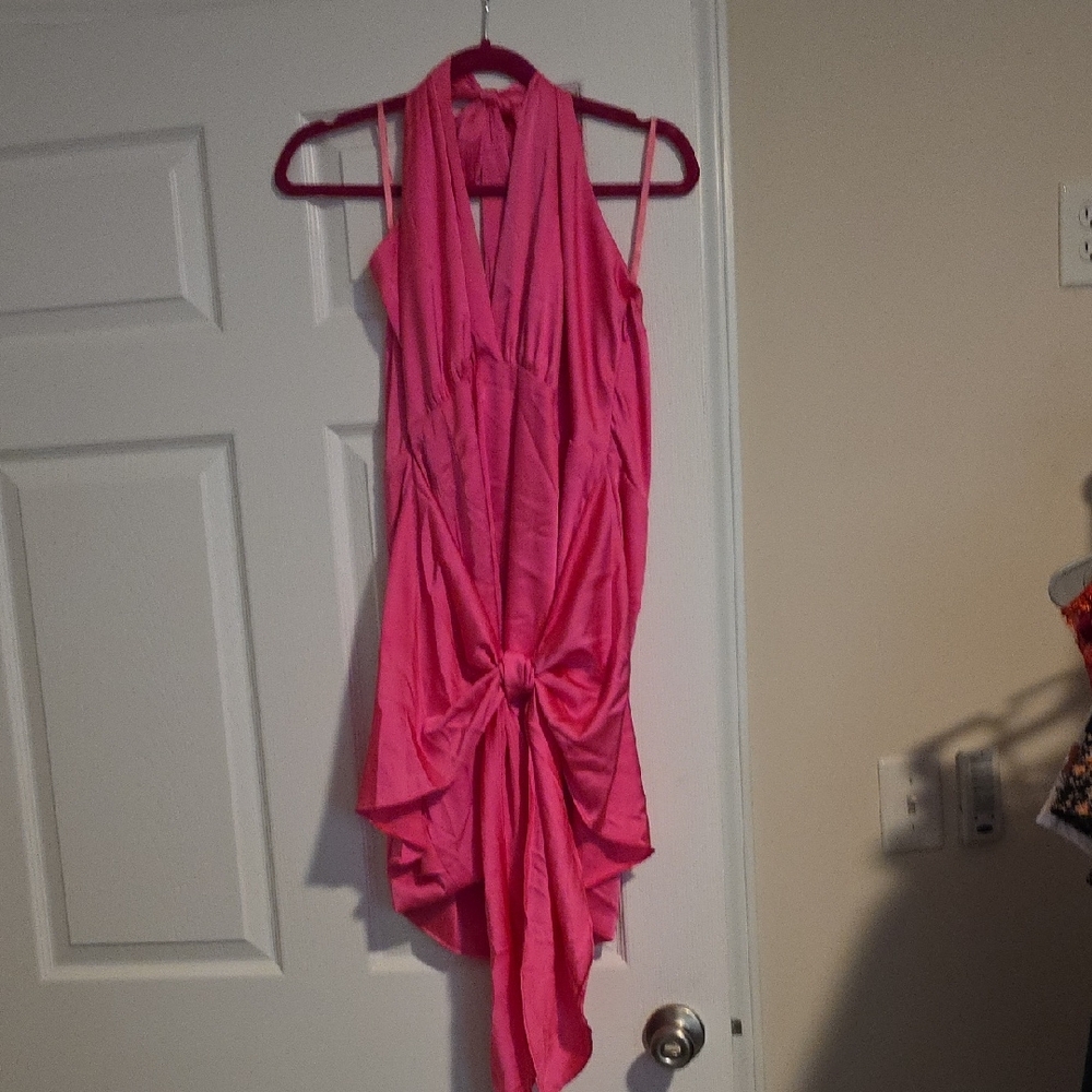 Fashion Nova Hot Pink Mini Dress
